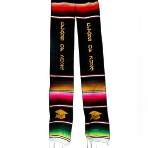 First generation, class of 2024 graduation serape sash or stoles